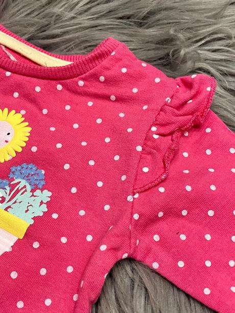 Dievčenská bodkovaná mikina s potlačou, ergee,50