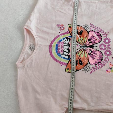 Tričko s motýľom, f&f,164