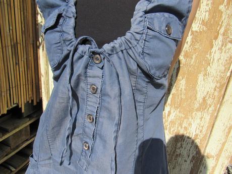 Tenučké šaty s vreckami, m