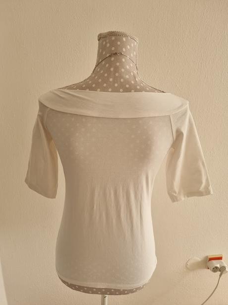Biely elast.top veľ. s, f&f,s