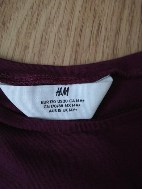 Tricko s6786, h&m,170