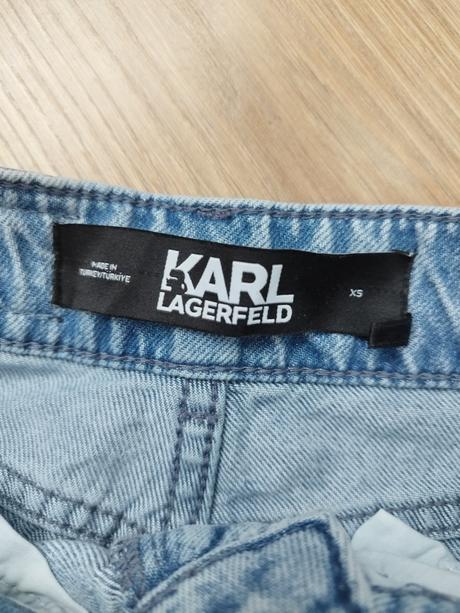 Sukňa riflova, karl lagerfeld, xs