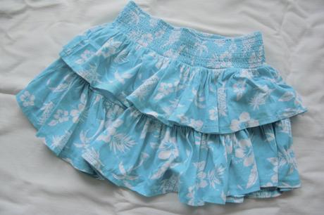 Tyrkysová sukňa ra-ra, charles vögele,128