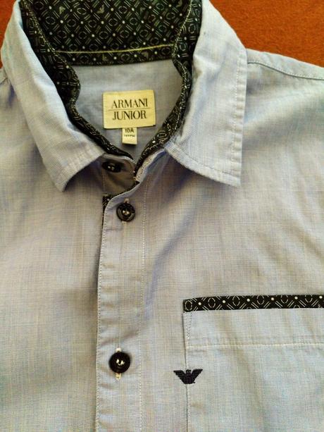 Chlapčenská košeľa armani, armani,128