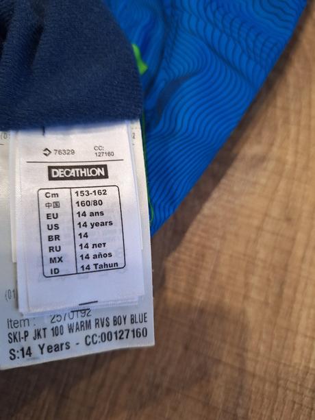 Lyžiarska bunda, wedze,158