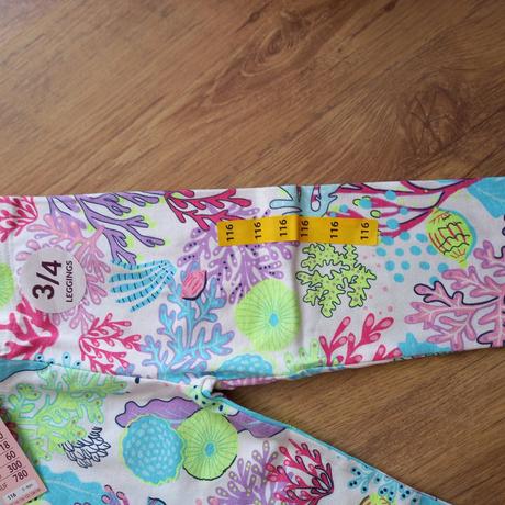 Dievčenské 3/4 legíny, pepco,116