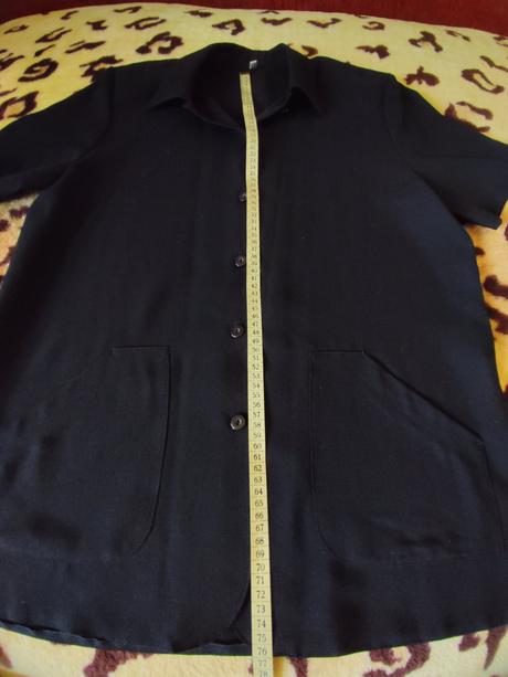 Retro damska cierna bluzka, velkost 40, 40