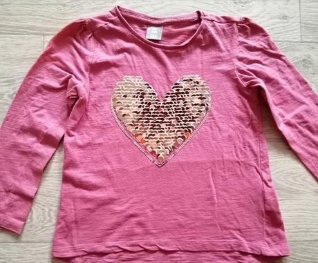Tričko s premieňajúcim sa srdcom, pepco,116