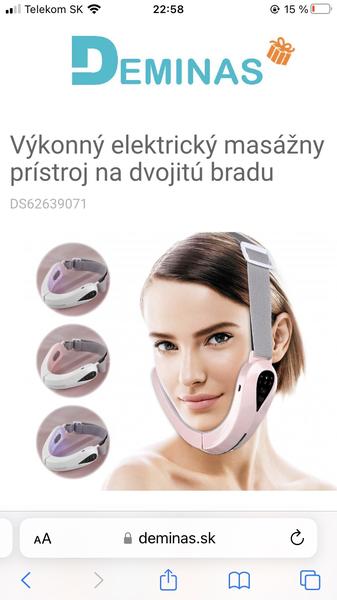 Pomáha prístroj na dvojitú bradu? Skúsenosti používateľov