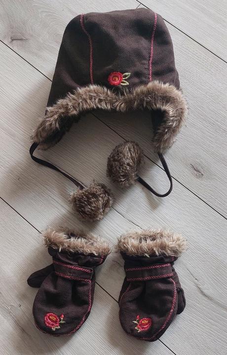 Set čiapka a rukavice, h&m,86