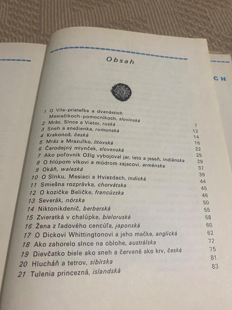 Krásne staré retro rozprávky tulenia princezná 76,