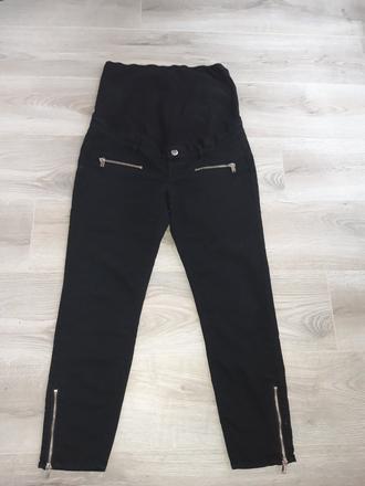 Tehotenske nohavice h&m, rifle,42