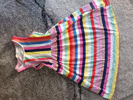 Pestrofarebné šaty na leto, h&m,140