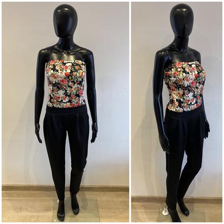 Dámsky letný overal kvetovaný (m), m