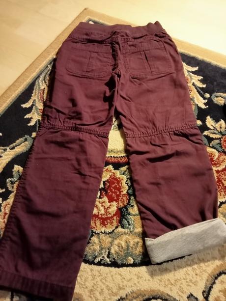 Nohavice podšité úpletom, pepperts,128