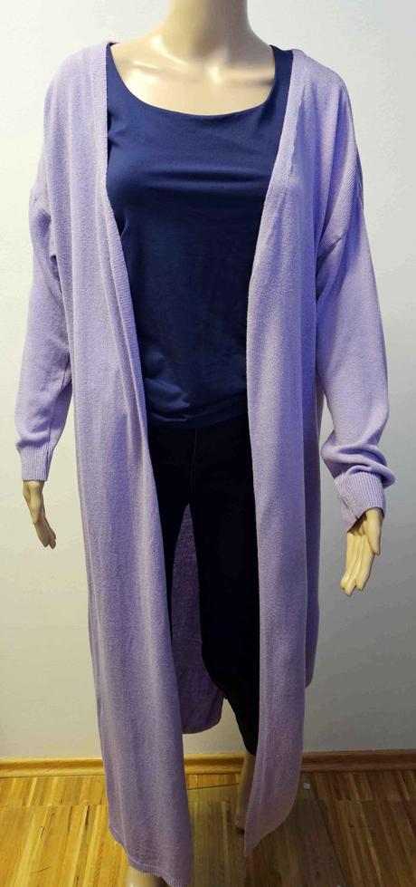 Dlhý sveter- kardigan, 