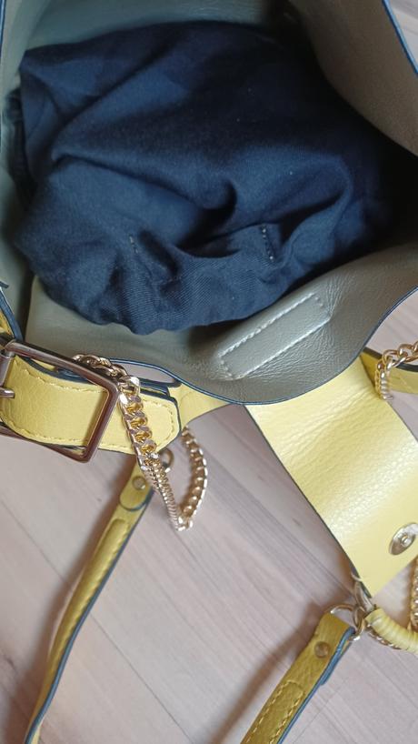 Žltá kabelka, zara