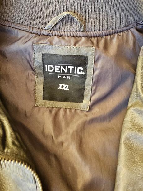 Koženková pánska bunda identic, xxl