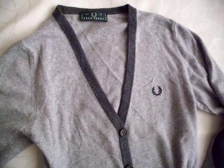 Vlna+kašmír fred perry  s-m, m