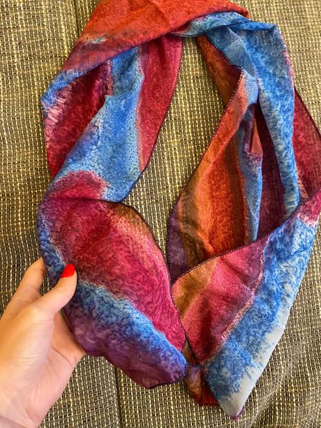 Pestrofarebná šatka/šál, camaieu