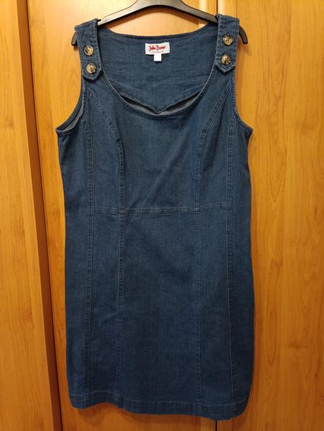 Rifľové šaty, bonprix,42