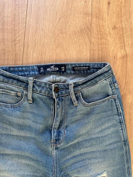 Jeansy hollister, hollister,xs