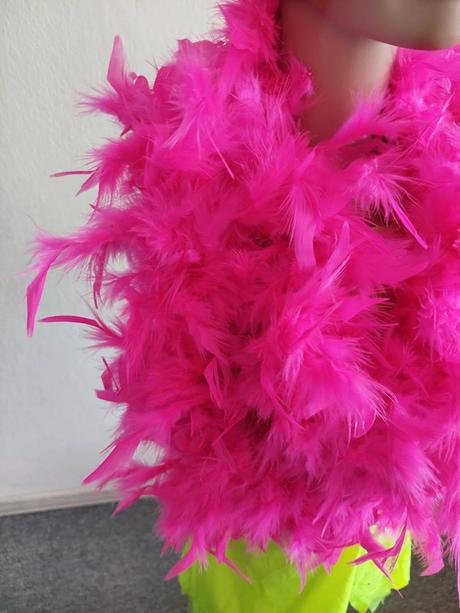 Tanečnica s boa perím veľ.152-164/xs-s,