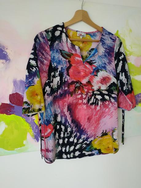 Pestrofarebna bluzka, velkost 36, 36