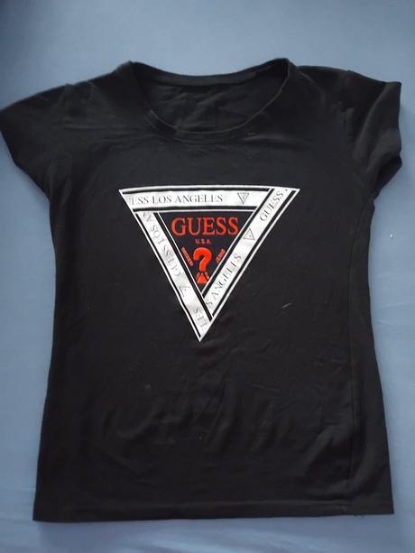 Čierne tričko guess, guess,s