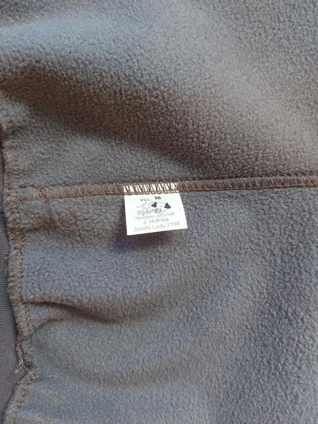 Zateplené softshellové nohavice č.98, 98