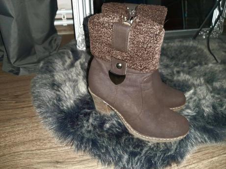 Kotnikove čižmy zateplené darujem., norn,36