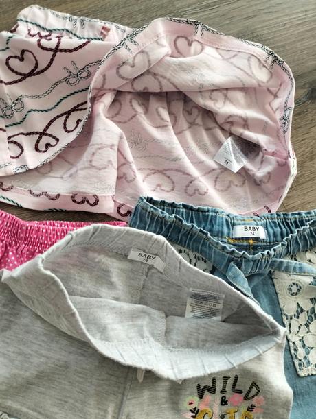 Suknička plus kraťasy, pepco,74