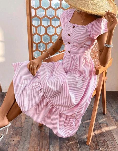 Šaty pásik poštovné zdarma, 4xl - xxxl