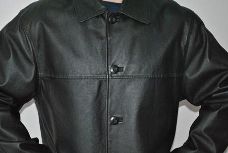 Different kožená bunda, kabát, l