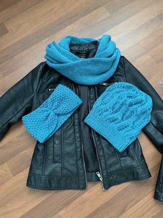 Čiapka, čelenka a nákrčník, 34 - xs