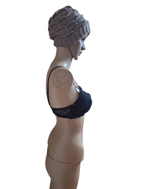 Dámska čipkovaná podprsenka s kosticami, 65a