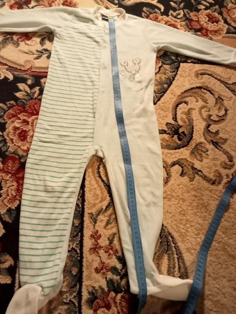 Zamatový overal resp. pyžamko, lupilu,86