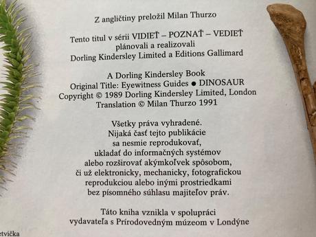 Dinosaury-prvé vyd.1991,