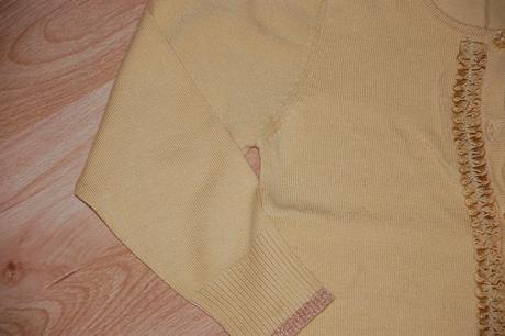 Cardiff sveter yellow, pompdelux,92