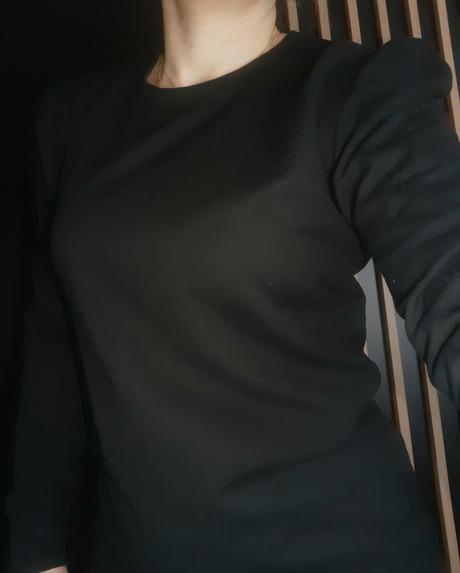 Tričko s puf rukávom, bershka,s