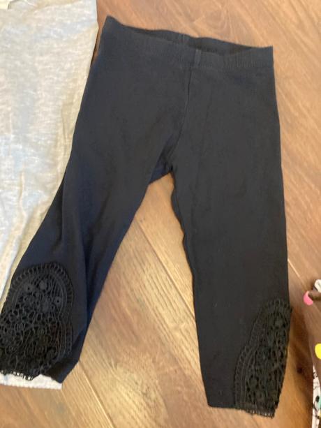 Leginky 2ks+tricko 110/116, h&m,110
