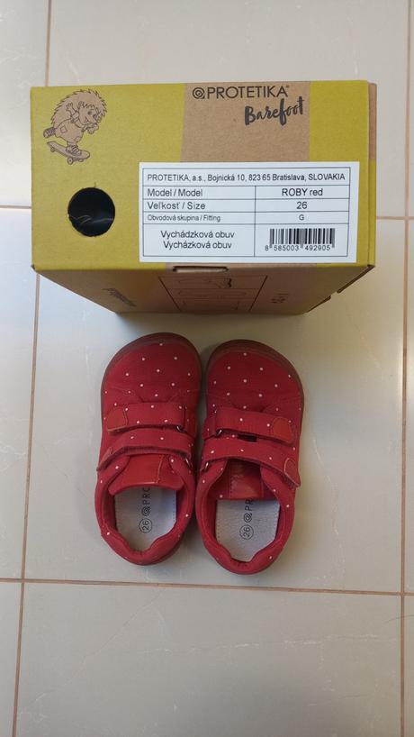 Barefoot protetika ruby red 26, protetika,26