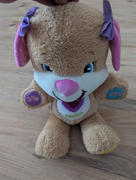 Hovoriaci psík fisher price - sestrička, 