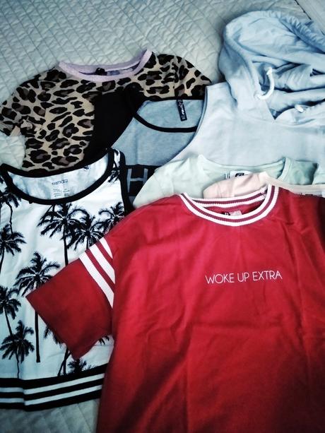 Tričká, bershka,xs