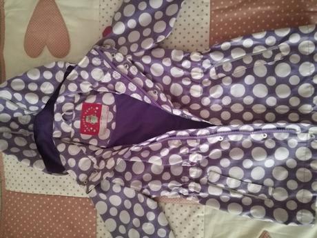 Dievčenský nepremokavý kabátik, tcm,116