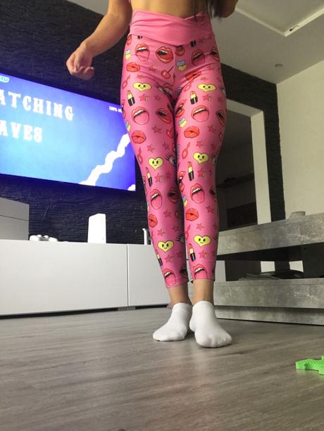 Legíny gym glamour, s