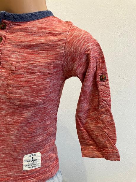 Chlapčenské tričko melírované h&m (92), h&m,92