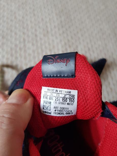 Adisas mickey tenisky, adidas,25