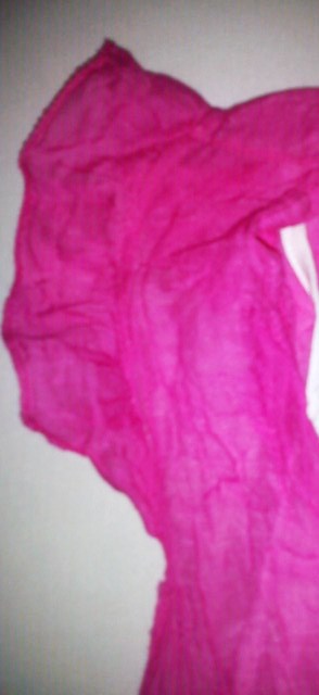 Talianska ruzova bluzka s opaskom + tielko vel.uni, s