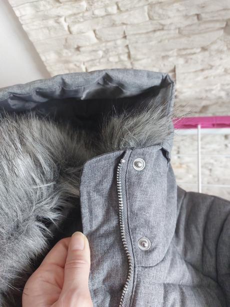Zimná dlhšia bunda, f&f,40